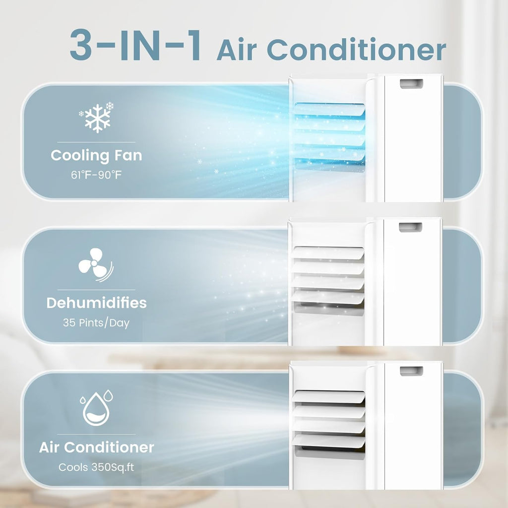 EasyCool™ 8,000 BTU Portable Air Conditioner