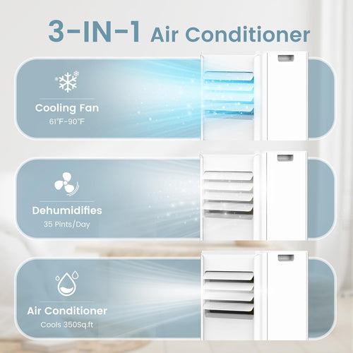 EasyCool™ 8,000 BTU Portable Air Conditioner