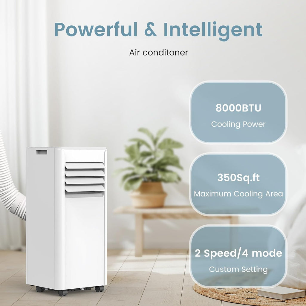 EasyCool™ 8,000 BTU Portable Air Conditioner