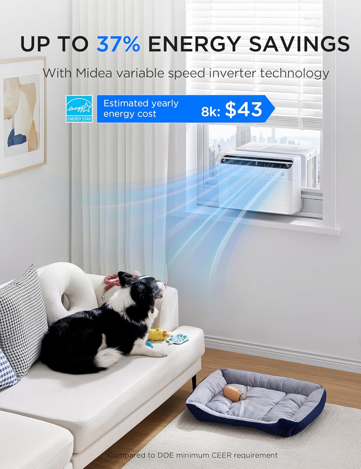 Smart Inverter Window Air Conditioner