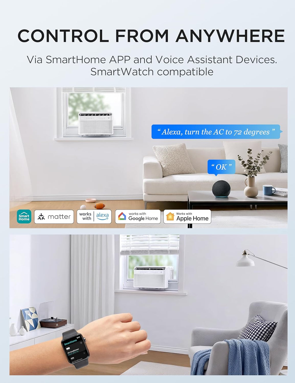 Smart Inverter Window Air Conditioner