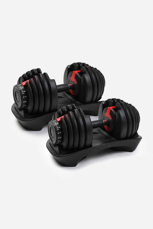 Selectable Adjustable Dumbbells Set Pair - 12.5kg x 2 (25 kg)